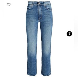 MOTHER The Mid-Rise Dazzler Ankle Jeans